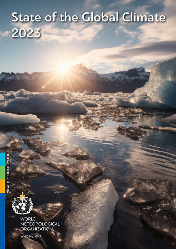 Cover of 2023 State of Global Climate 
