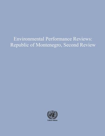 image of Environmental Performance Reviews: Republic of Montenegro
