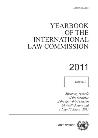 image of Yearbook of the International Law Commission 2011, Vol. I