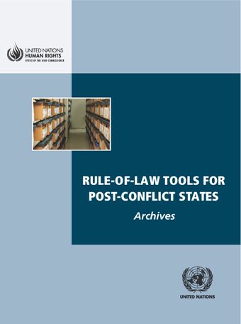 image of Rule-of-Law Tools for Post-Conflict States