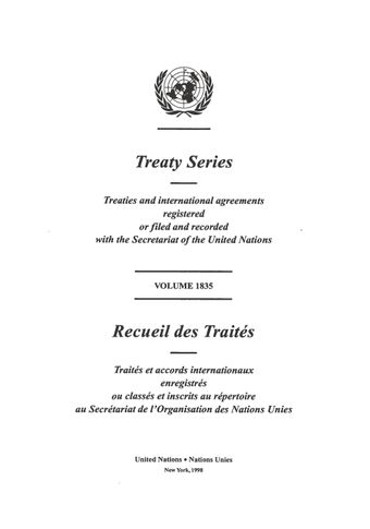image of Treaty Series 1835