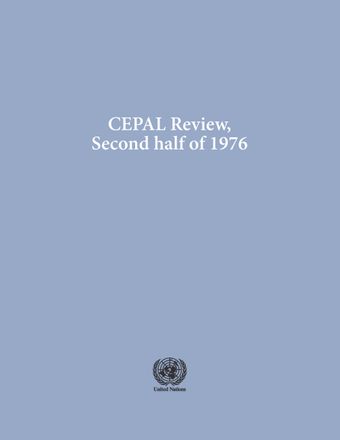 CEPAL Review No. 2, Second Half of 1976