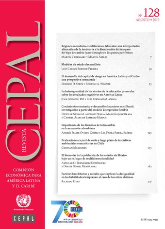 Revista de la CEPAL No. 128, Agosto 2019