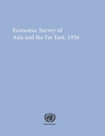 image of Economic and Social Survey of Asia and the Far East 1956
