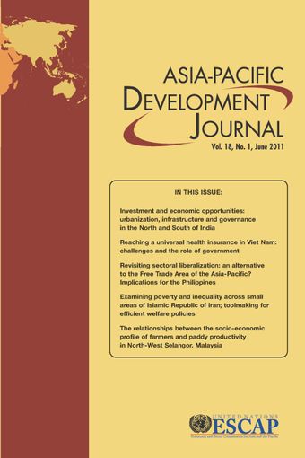 Asia-Pacific Development Journal, June 2011