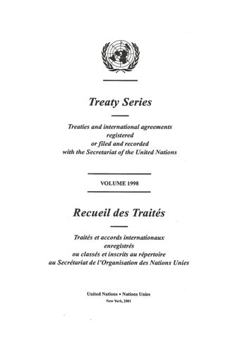 image of No. 32414. Memorandum of Agreement between the United Nations and the Government of Finland for the contribution of personnel to the International Criminal Tribunal for the former Yugoslavia. Signed at The Hagne on 15 December 1995