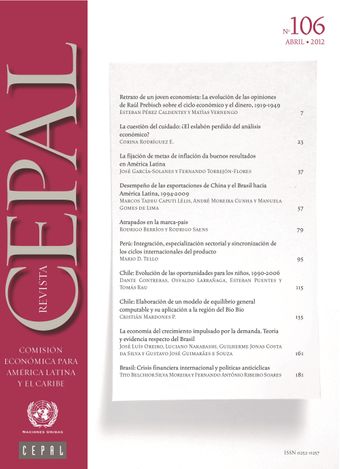 Revista de la CEPAL No. 106, Abril 2012