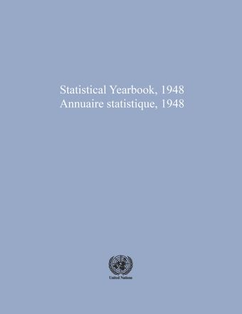 image of Principal subjects contained in international statistical yearbooks