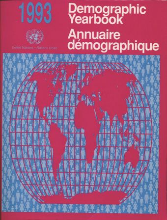 image of United Nations Demographic Yearbook 1993