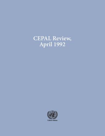 CEPAL Review No. 46, April 1992