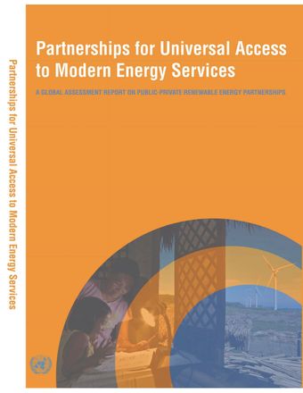 image of Partnership for Universal Access to Modern Energy Services