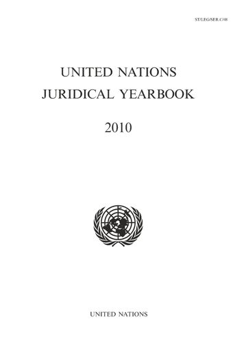 image of Treaties concerning the legal status of the United Nations and related intergovernmental organizations