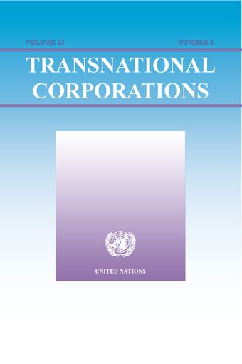 Transnational Corporations, December 2013