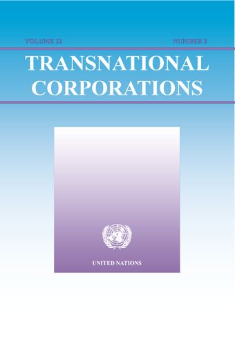 Transnational Corporations, December 2013