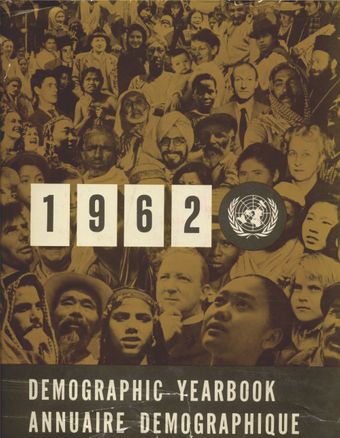 image of Special topics of the Demographic Yearbook series: 1948 - 1962