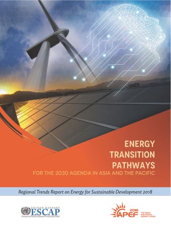 image of Energy Transition Pathways for the 2030 Agenda in Asia and the Pacific