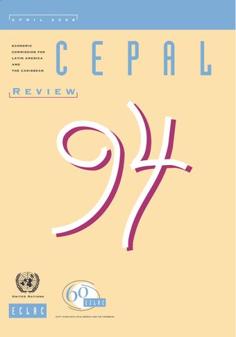 CEPAL Review No. 94, April 2008