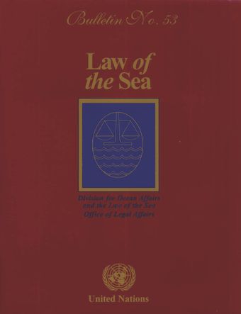 image of Law of the Sea Bulletin, No. 53