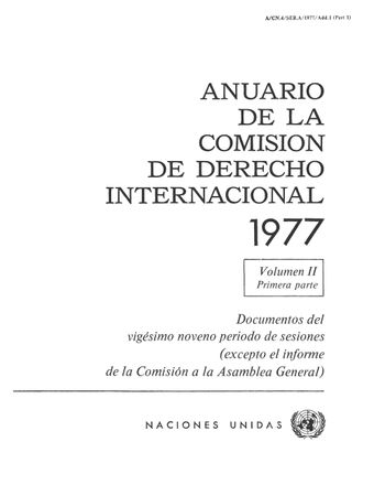 image of Lista de documentos del 29.° período de sesiones que no se reproducenen el volumen II