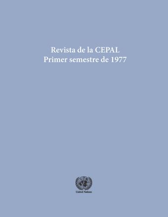 Revista de la CEPAL, Primer Semestre de 1977