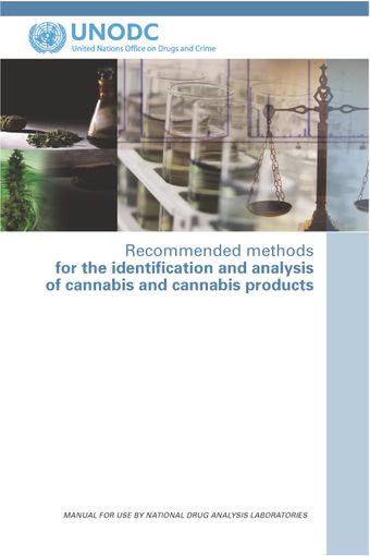 image of Recommended Methods for the Identification and Analysis of Cannabis and Cannabis Products