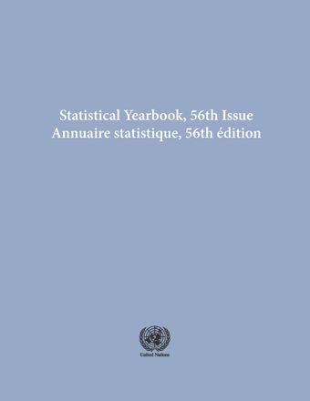 image of Statistical Yearbook 2011, Fifty-sixth Issue