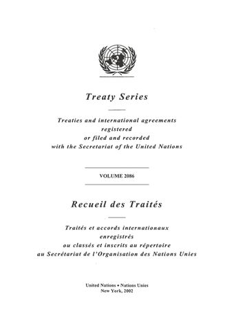 image of Treaty Series 2086