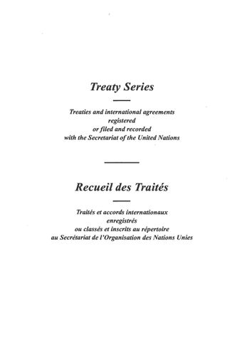 image of Treaty Series 1974