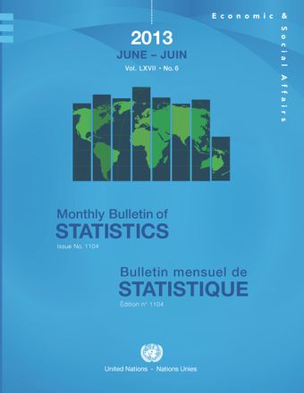 image of Monthly Bulletin of Statistics, June 2013