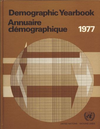 image of Special topics of the Demographic Yearbook series: 1948 - 1977