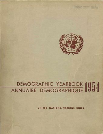 image of United Nations Demographic Yearbook 1954