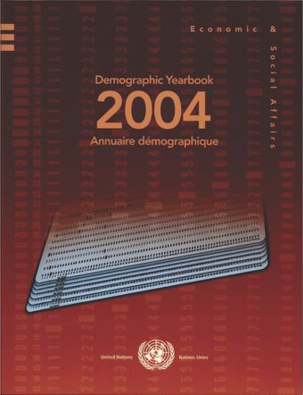 image of Topics of the Demographic Yearbook series: 1948 - 2004