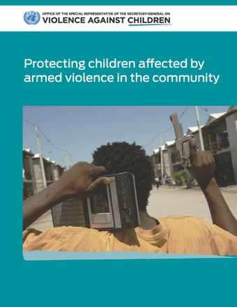 image of Protecting children from armed violence in the community