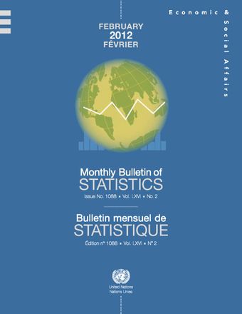 image of Monthly Bulletin of Statistics, February 2012