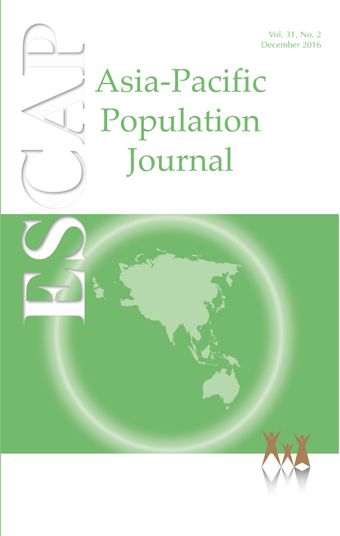 Asia-Pacific Population Journal