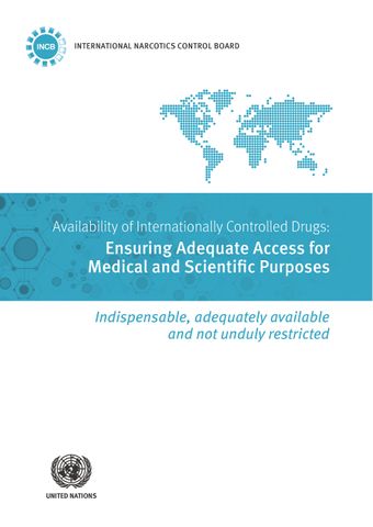 image of Availability of internationally controlled drugs for the treatment of opioid dependence