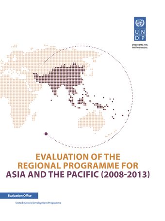 image of Contribution of the UNDP regional programme to development results