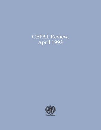CEPAL Review No. 49, April 1993