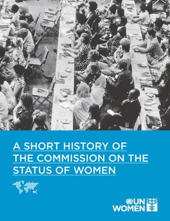 image of A Short History of the Commission on the Status of Women