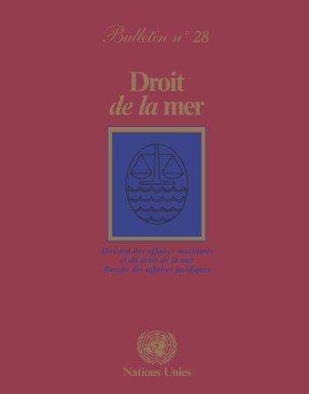 image of Droit de la Mer Bulletin, No. 28