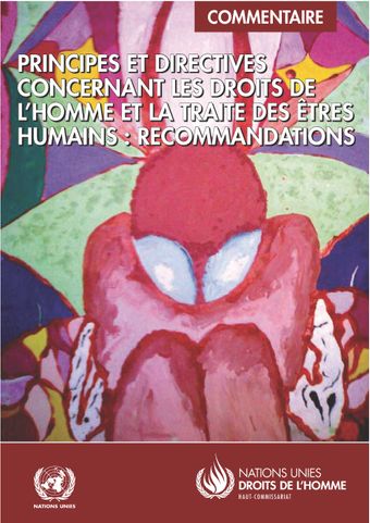 image of Principes et directives concernant les droits de l’homme et la traite des êtres humains: Recommandations