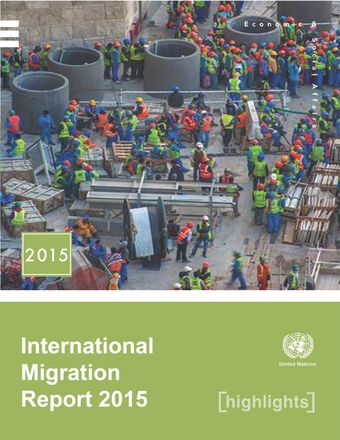 image of International Migration Report 2015 - Highlights