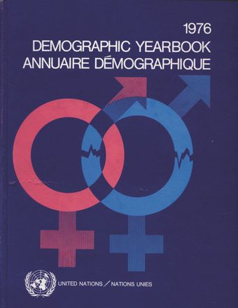 image of Sujets spéciaux des diverses éditions de l'Annuaire démographique: 1948 - 1976