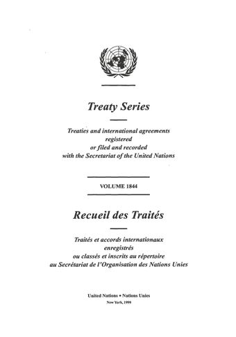 image of Treaty Series 1844