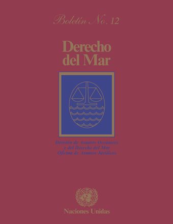 Derecho del Mar Boletín, No. 12