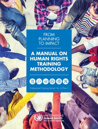 image of From Planning to Impact: A Manual on Human Rights Training Methodology