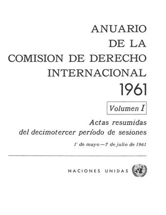 image of Lista de los documentos correspondientes al 13.° período de sesiones de la comisión