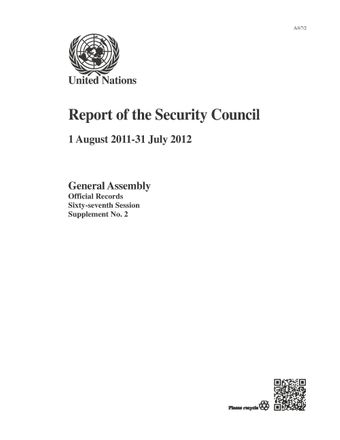 image of Other matters considered by the Security Council