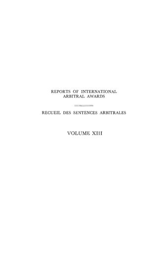 image of Différend Società Anonima Italiana Profumeria Oreal (S.A.I.P.O.) — Décision no. 124 rendue le 4 mars 1952