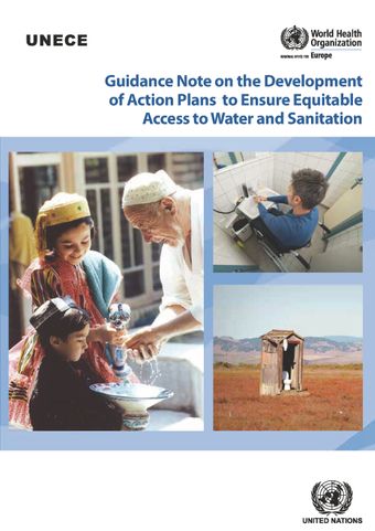 image of Guidance Note on the Development of Action Plans to Ensure Equitable Access to Water and Sanitation